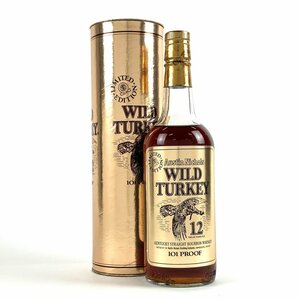 ワイルドターキー WILD TURKEY 12年 ゴールドラベル 750ml アメリカンウイスキー 【古酒】