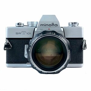 ミノルタ MINOLTA SRT101 + MC ROKKOR-PG 58mm F1.2 ［ジャンク品］ フィルム マニュアルフォーカス 一眼レフカメラ 【中古】