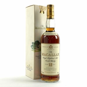 マッカラン MACALLAN 12年 旧 マチュアード イン シェリーウッド 750ml スコッチウイスキー シングルモルト 【古酒】