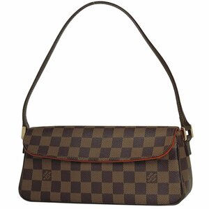 ルイ・ヴィトン Louis Vuitton レコレータ ワンショルダー 手提げ 肩掛け ショルダーバッグ ダミエ ブラウン N51299 レディース 【中古】