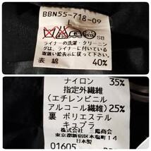 美品 XL~XXL バーバリー ノバチェック BURBERRY ブルゾン ジャケット アウター 長袖ライナー付 2way 中綿 ブラック 黒 メンズ 大きいサイズ_画像8