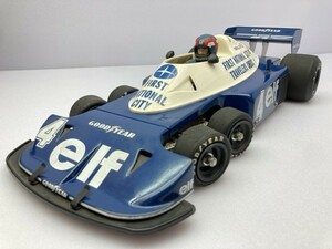 タミヤ 1/10 電動RC タイレルP34 完成品 動作未確認 /ジャンク ※まとめて取引・同梱不可 [50-7842]