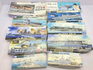 FUJIMI AOSHIMA 伊勢 赤城 はるさめ たかなみ 艦船 プラモデル 他 まとめて/ジャンク ※まとめて取引・同梱不可 [50-8363]