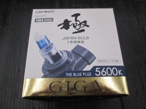 【未使用品】BD627N カーメイト ザ・ブループラス 5600K HB4（HB3） GIGA　