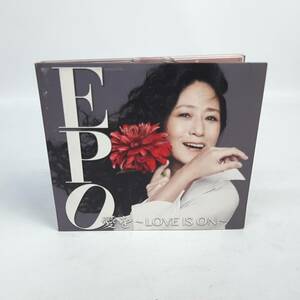 EPO / 愛を~LOVE IS ON~　XQGR-1003 ケース割れ有