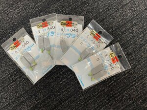 フジワラ・西田式ブラー（シルバー）・6ｇ×5個！ブラクリ・777円スタート！！処分！！