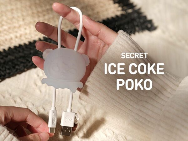 PUCKY Home Time シリーズ iPhoneケーブル シークレット ICE COKE POKO