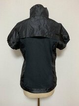 １円〜　Munsingwear　マンシングウェア　トップス　ウィンドブレーカー　半袖　黒　M　C1627_画像3