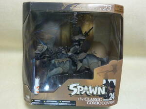 スポーン シリーズ24THE DARK AGES i.23 馬/黒騎士■マクファーレントイズMcFarlaneToys SPAWN CLASSIC COMIC COVERS S24 THE BLACK KNIGHT