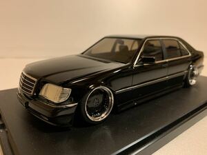 田宮 タミヤ メルセデス ベンツAMG W140 黒 完成品 