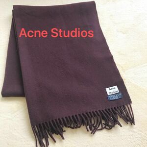 Acne Studios アクネ ストゥディオズ 大判スカーフ ロングマフラー 男女兼用 ストール オーバーサイズ