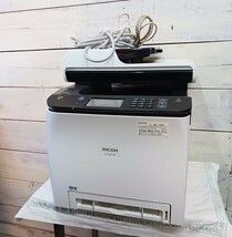 美品☆RICOH リコー A4 カラー レーザープリンター 複合機 FAX P C301SF 業務用 2020年製 _画像1