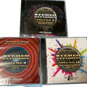 CD Hard to Find Jukebox Classics: Stereo Explosion Vol.8,9,10 3枚