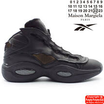 定価4.7万■Maison Margiela Memory Of 限定品◆コラボ レザー スニーカー 再構築 COMME des GARCONS コムデギャルソン JUNYA マルジェラ_画像6