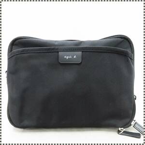 【 美品 】 アニエスベー ショルダーバッグ RAT01-03 agnes b VOYAGE FEMME HA012203 【 1円 】