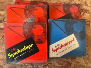 シンクロ　テープ　シンクロリール　リールテープ　録音機器　サウンドトラック LP 