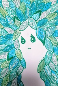 手描きイラスト「葉っぱ」