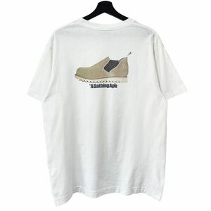 ■激レア■00s 日本製 A BATHING APE MANHUNT NIGO期 マンハント ブーツ フォト Tシャツ L ア ベイシング エイプ USA製 90s ビンテージ