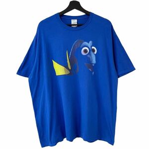 ■激レア■00s DISNEY NEMO Tシャツ XXL ファインディング ニモ ディズニー PIXAR 魚 USA製 90s ビンテージ