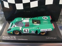 ミニチャンプス1/43 ポルシェ917K ワトキンスグレン6h 1971 Cabral/Adamowicz#43☆_画像2