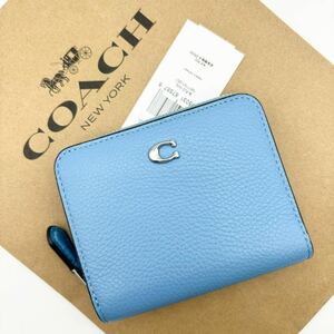 【COACH☆新品】ビルフォールド ウォレット！ポリッシュド ペブル レザー！