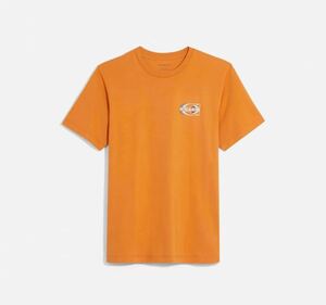 【COACH☆新品】シグネチャー グラディエント Tシャツ！オレンジ！Mサイズ！