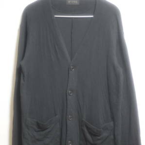 【訳アリ】S'YTE yohjiyamamoto Cotton Jersey Double Grafting Cardigan サイズM サイトヨウジヤマモト カーディガン ユニセックスの画像1