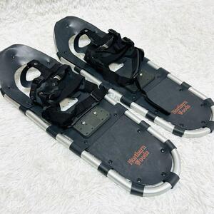 Northern Woods snowshoe snow-shoes snow trekking snowy mountains no- The n Woods aluminium light weight black silver 