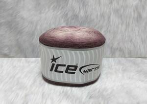 輸入　毛糸　Ice Yarns　ケークスモヘア　モヘア20％　ウール20％　150g×1個　マルーングラデーション　トルコ　海外　⑥