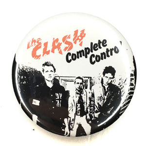 デカ缶バッジ 58mm The Clash クラッシュ Complete Cntrol Joe Strummer ジョーストラマー Punk Mick Jones Damned Sex Pistols