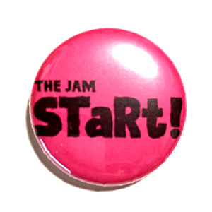 25mm 缶バッジ The Jam STaRT! ジャム スタート Mods モッズ Power Pop パワーポップ Punk パンク