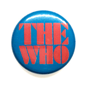 25mm 缶バッジ The Who ザ・フー My Generation Keith Moon Mods