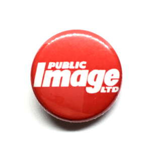 缶バッジ 25mm PIL (RED) Public Image Limited Sex pistols セックスピストルズ ジョニーロットン New Wave