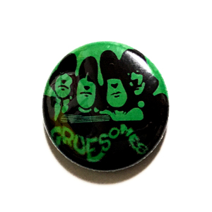 缶バッジ 25mm GRUESOMES グルーサムズ Power Pop Glam Garage Punk パワーポップ グラムロック ガレージパンク