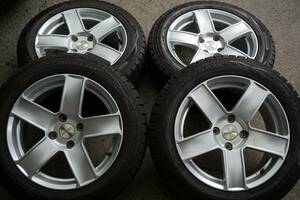 深溝 ダンロップ ウインターマックスWM01 205/55R16 AGA Paris 7J +32 PCD108 307 308CC SW 等 *886i