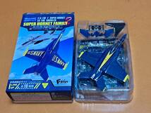 F-toys　スーパーホーネットファミリー2　E　F/A-18F　ブルーエンジェルス_画像1