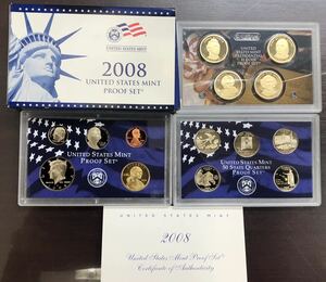 2008 アメリカ プルーフセット UNITED STATES MINT PROOF SET 貨幣セット 