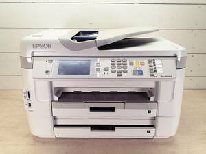 総印刷枚数5850枚　 EPSON エプソン インクジェット複合機 PX-M5041F プリンター ビジネスプリンター A3 A4 複合機 FAX