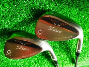 ★激安!!★ VOKEY SPIN MLILLED SM4 ツアークロム ウェッジ 2本セット(52-08,58-12) NS PRO 950GH (S) ボーケイ スピン ミルド