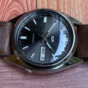 SEIKO 腕時計 セイコー5 オートマチック MOD 自動巻 7S26-0480 裏スケルトン