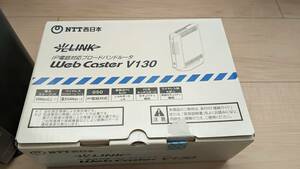 Web Caster V130　光LINK NTT西日本 IP電話対応ブロードバンドルータ