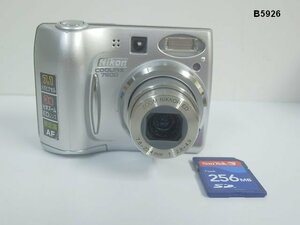 B5926S Nikon ニコン コンパクトデジタルカメラ COOLPIX 7600 単三乾電池仕様 撮影ok 難あり