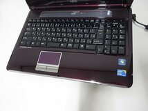 S2736S 富士通 LIFEBOOK AH550/5A Core i5-450M 2.4GHz メモリ4GB HDDなし DVDスーパーマルチ ノート ジャンク_画像2