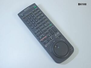 B6108R SONY LDプレーヤー リモコン RMT-M20 赤外線確認済 清掃済