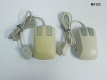 B6122S PC98用マウス D-Sub NEC純正/WACHI BUS MOUSE 98II 2個まとめ売り_画像1