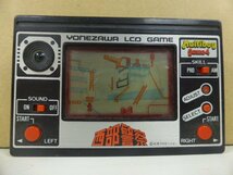 W8480R ゲームウォッチ 西部警察 ヨネザワ LCD GAME 【ジャンク品】_画像2