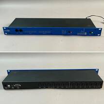 MS657 通電確認 emagic 8ポート MIDIインターフェイス amt8 active MIDI transmitter 箱・ACアダプタあり (検)ラック 音響 DTM DAW 編集_画像3