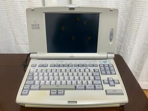 FUJITSU OASYS 富士通 LX-B110 オアシス 　ワープロ　通電確認済み　現状品