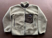 00s ビンテージ patagonia パタゴニア レトロX フリース ジャケット RetroX ベージュ ブラウン XS STY23055F0 NWM / アウトドア キャンプ_画像2