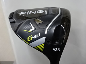 PING　G430　SFT　10.5°　ALTA　JCB 　BLACKカーボン　Rシャフト　　